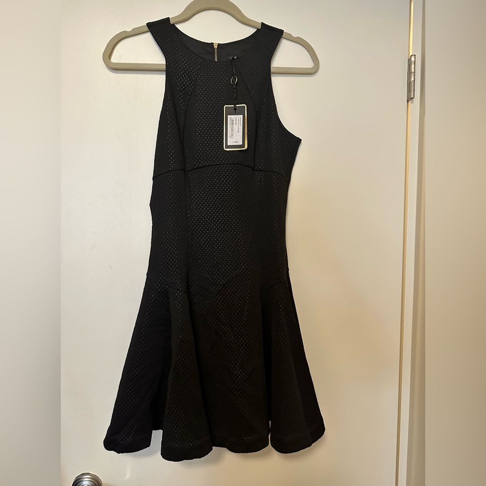 Ted Baker Cidia Skater Skirt black flare Sleeveless Dress size 1 XS NWT - Picture 2 of 10